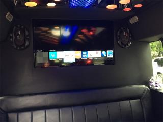 Ford Transit Stretch Big Screen TV