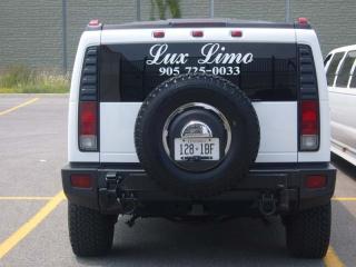 Hummer H2 Limo Rear